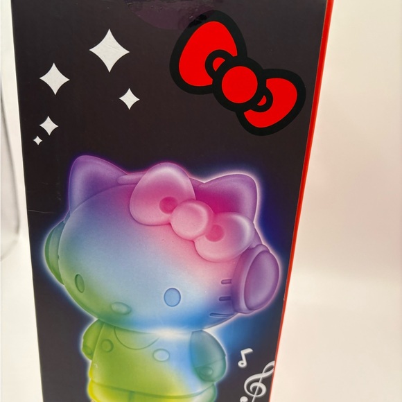 Hello Kitty Red Multicolor Speaker Lamp - Picture 2 of 2